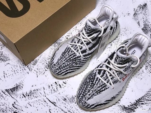 Black CP9654 White Zebra Boost Adidas V2 350 Yeezy 1123